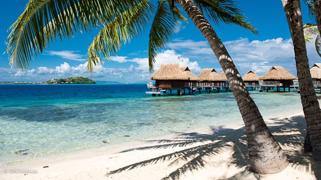 logé comme un prince de la plongée à Bora Bora