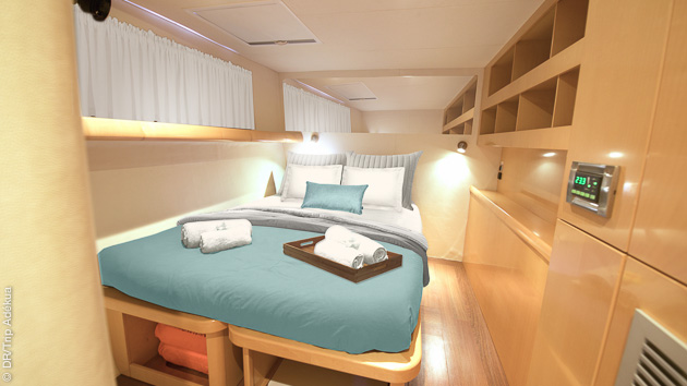 Un catamaran de luxe vous attend pour cette croisière plongée aux Seychelles