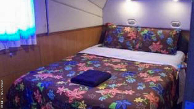 Un bateau équipée tout confort, avec sessions de yoga entre vos plongées, pour cette croisière en Papouasie Nouvelle Guinée