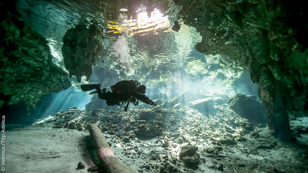 Séjour plongée à la découverte des Cénotes au Mexique