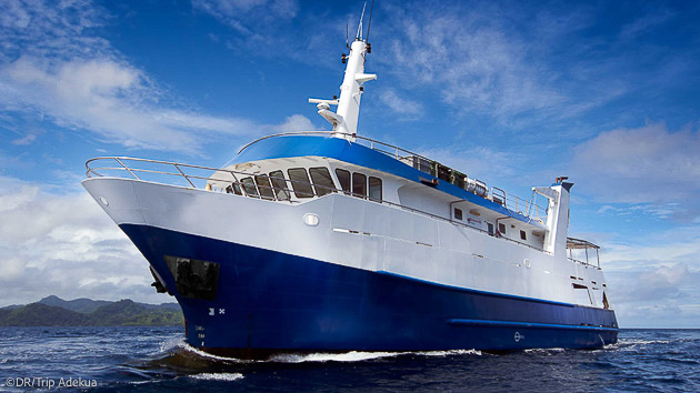 Votre bateau de croisière pour des vacances plongées en Micronésie