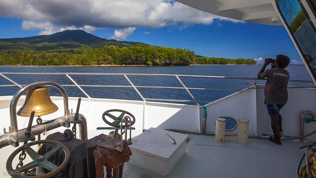Profitez de votre bateau de croisière entre deux plongées sur les épaves de Micronésie