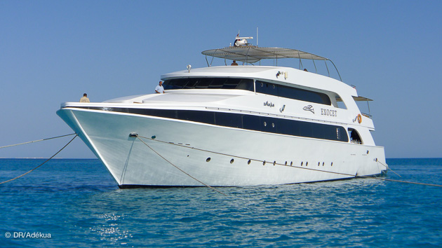 votre bateau pour cette croisière plongée en Egypte