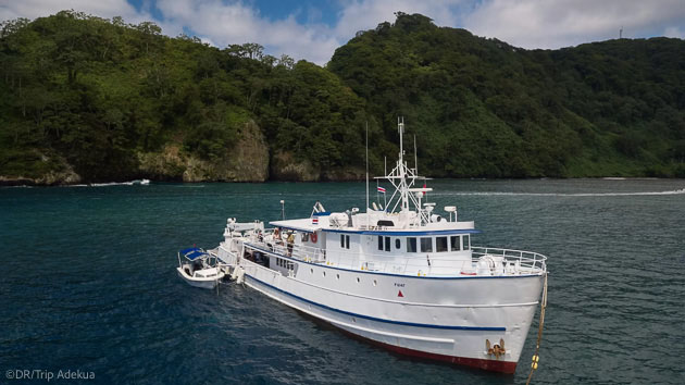 Votre bateau de croisière tout confort pour un séjour de rêve à Cocos Island