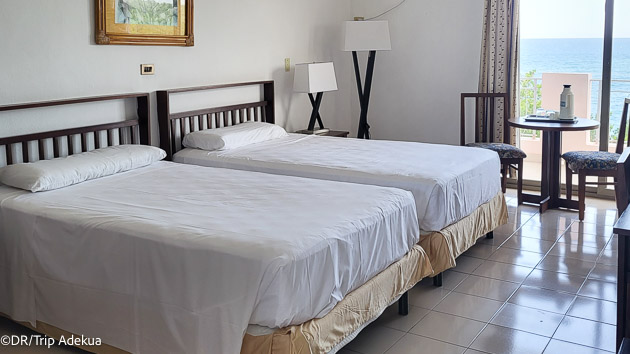 Chambre tout confort dans votre hôtel pour votre séjour plongée
