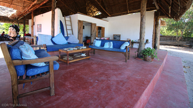Votre hébergement tout confort face aux sites de plongée de Mafia en Tanzanie