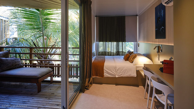 Votre chambre tout confort en eco-lodge à Mayotte