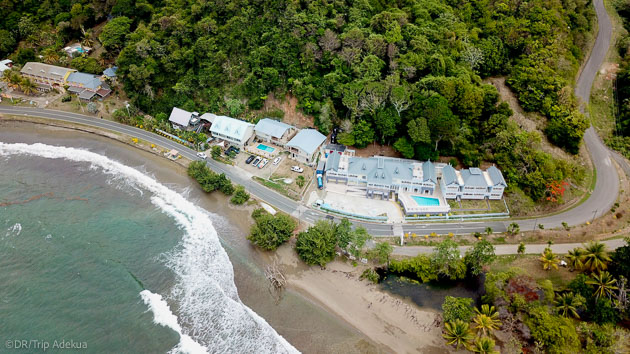 Votre hôtel tout confort face à la mer des Caraïbes