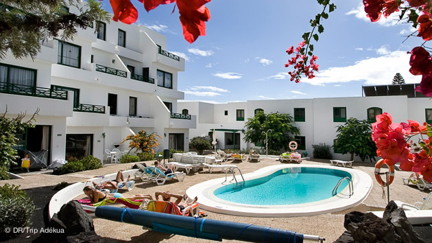 mon hôtel près du centre de plongée à Lanzarote